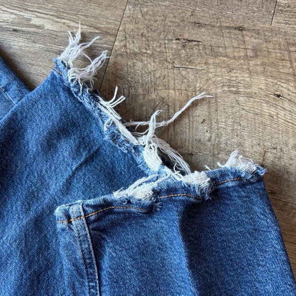 Agolde Riley High Rise Straight Crop Jeans - Picture 12 of 12